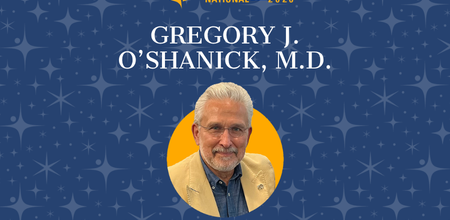 Gregory J. O’Shanick, MD, will be the 2026 Luminary of the Year Honoree