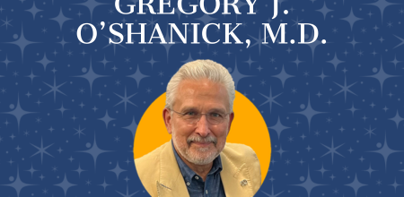 Gregory J. O’Shanick, MD, will be the 2026 Luminary of the Year Honoree