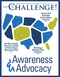 Cover of THE Challenge! magazine, Awareness and Advocacy edition