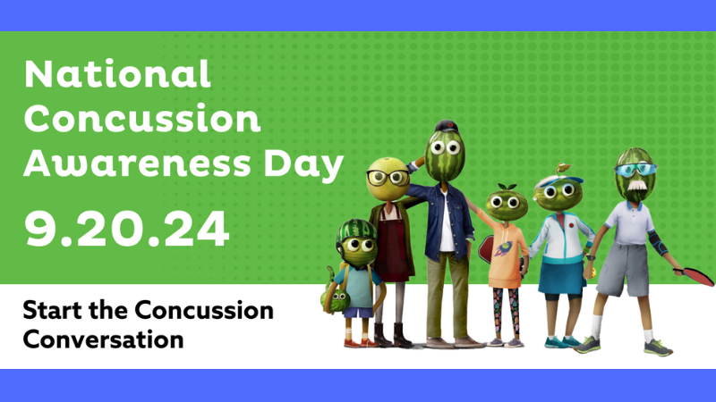 National Concussion Awareness Day is September 20