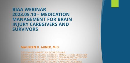 Butch Alterman Webinar: Medication Management for Brain Injury Survivors