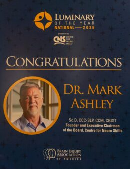 Congratulatory poster of Dr. Mark Ashley