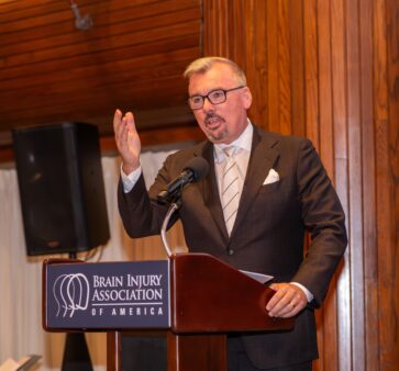 BIAA CEO, Rick Willis, giving a speech at the Luminary of the Year event
