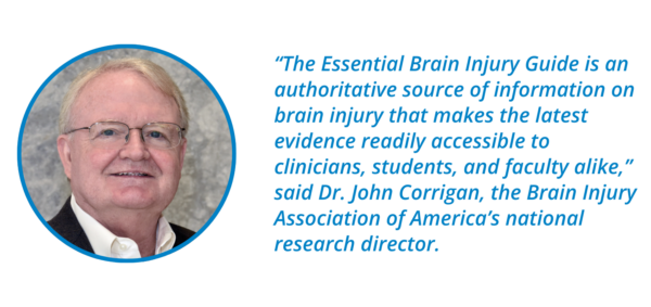 Dr. John Corrigan with quote